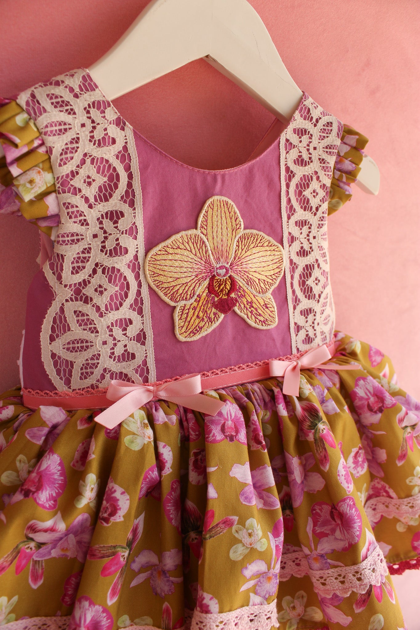 Orchid floral Custom for Katrina