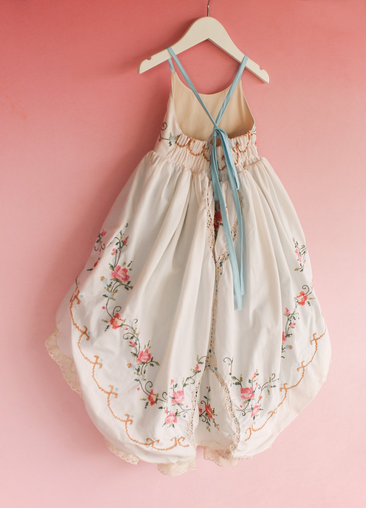 Custom hi low dress for Nora M.