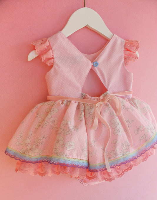 Rainbow Meadows Bubble | Size 12-18M