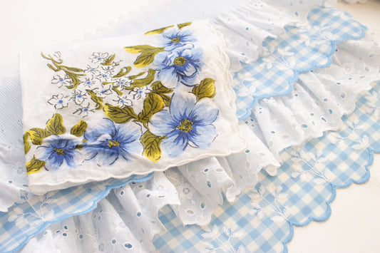 Gingham Blues | Spring vintage custom