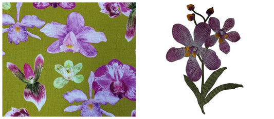 Orchid floral Custom  for Katrina