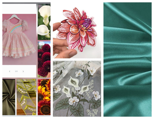 Exotic floral Custom  for Rachel