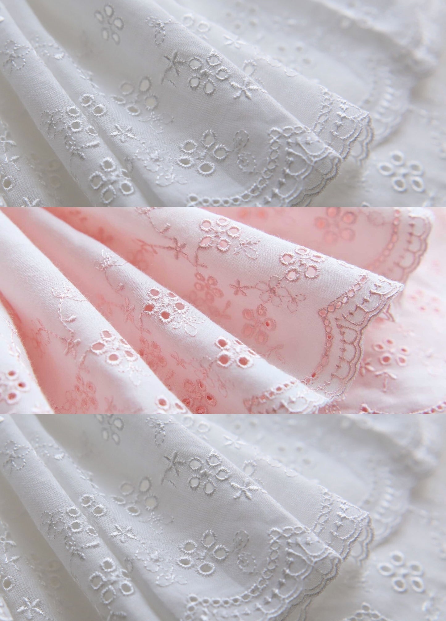 White eyelet Custom for Jessica M.