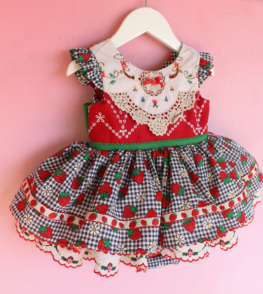 Strawberry Gingham
