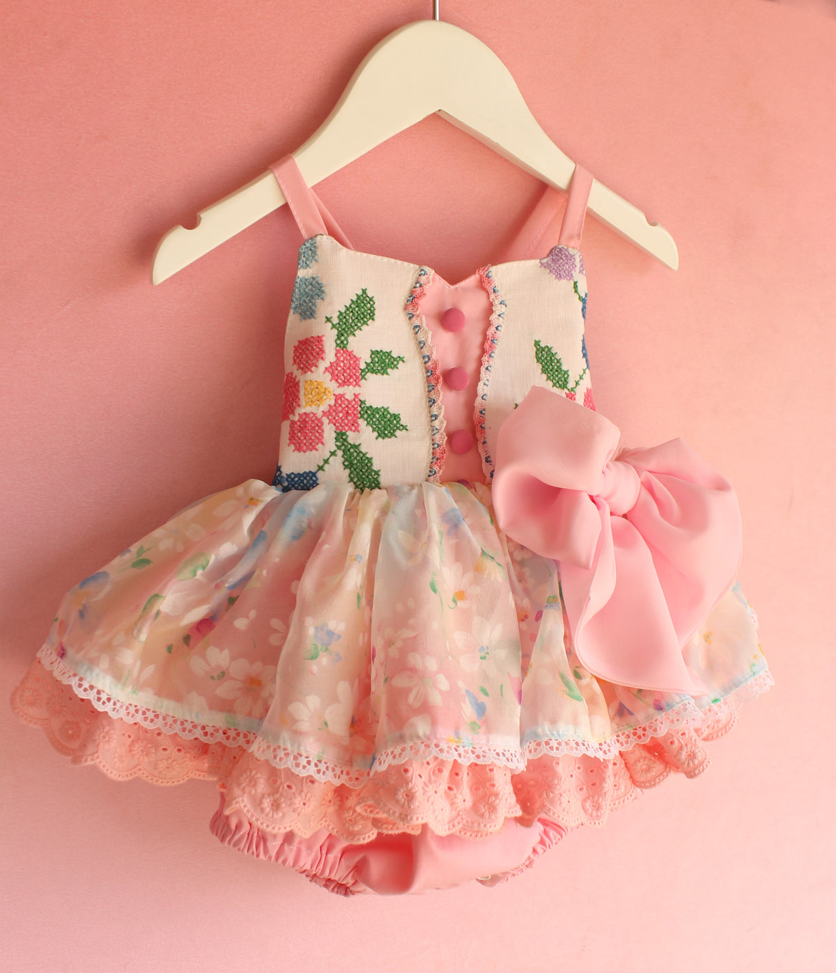 Made to match sister set bubble | Size 12M