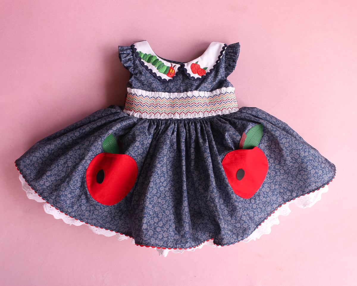 Caterpillar dress for Rachel