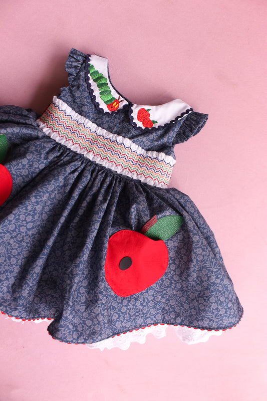 Caterpillar dress for Rachel