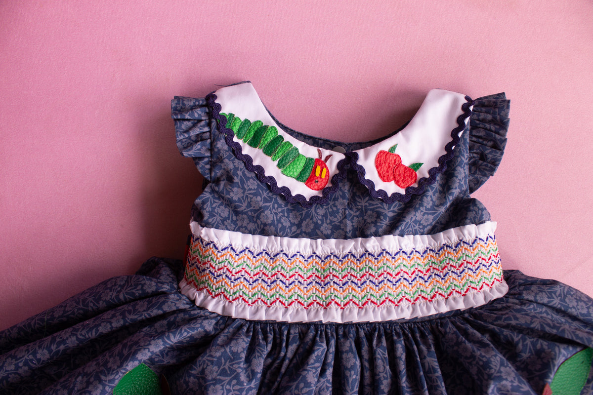 Caterpillar dress for Rachel