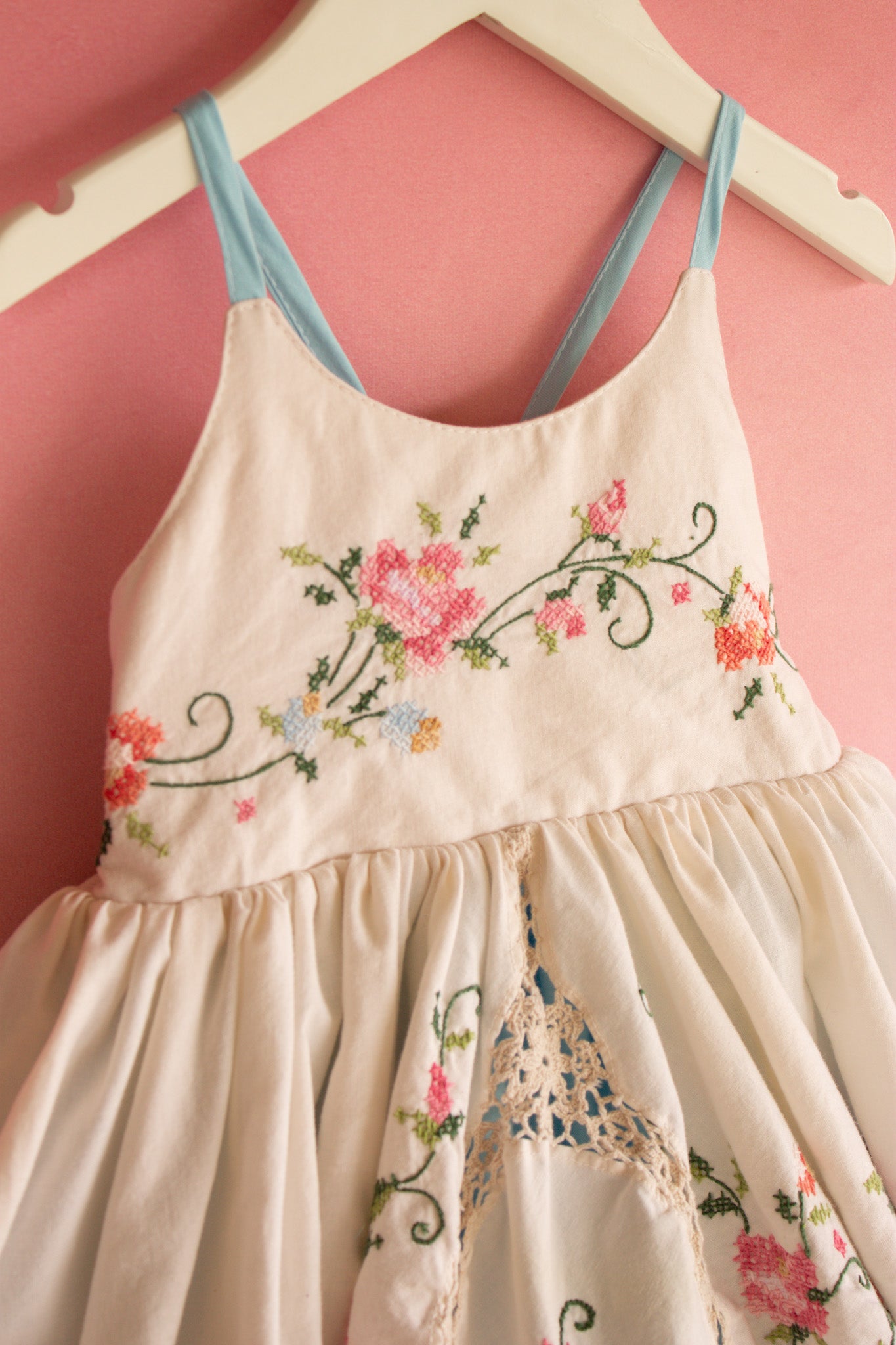 Custom hi low dress for Nora M.