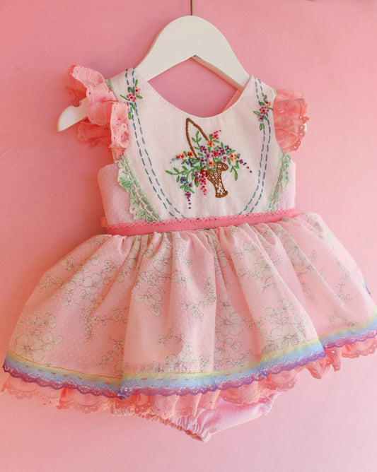 Rainbow Meadows Bubble | Size 12-18M
