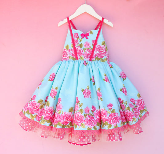 Aqua Pink | custom size