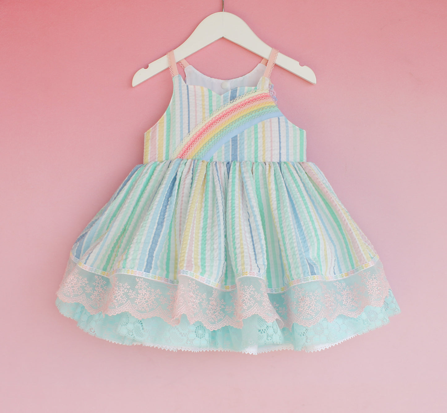 Lake side Rainbow | Vintage remix custom