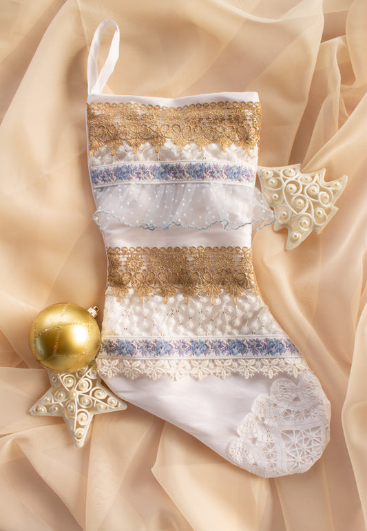 Cottage Blue Stocking