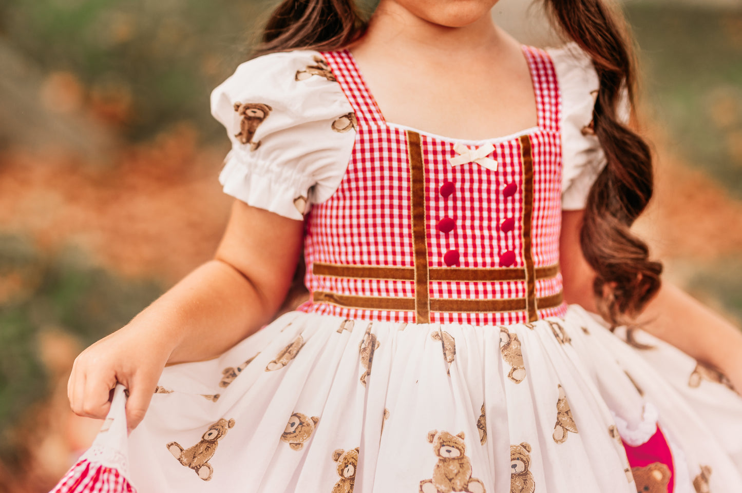 Bear Hugs Dress | PINK colorway