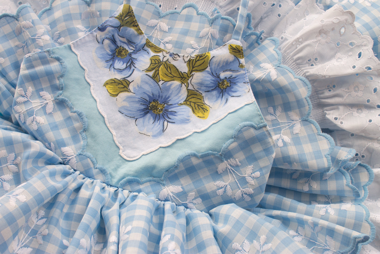 Gingham Blues | Spring vintage custom