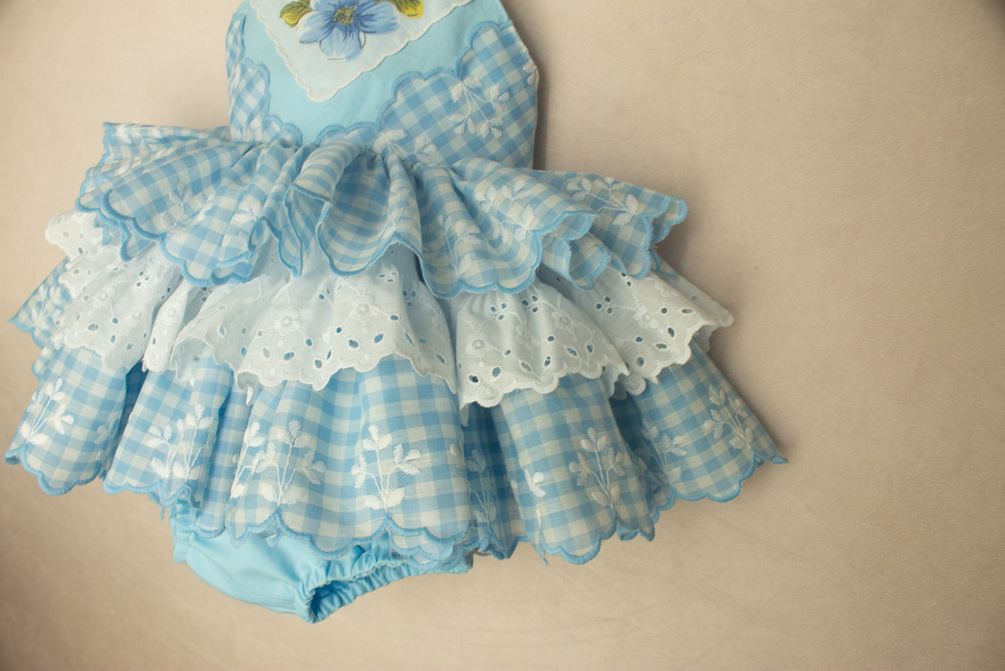 Gingham Blues | Spring vintage custom