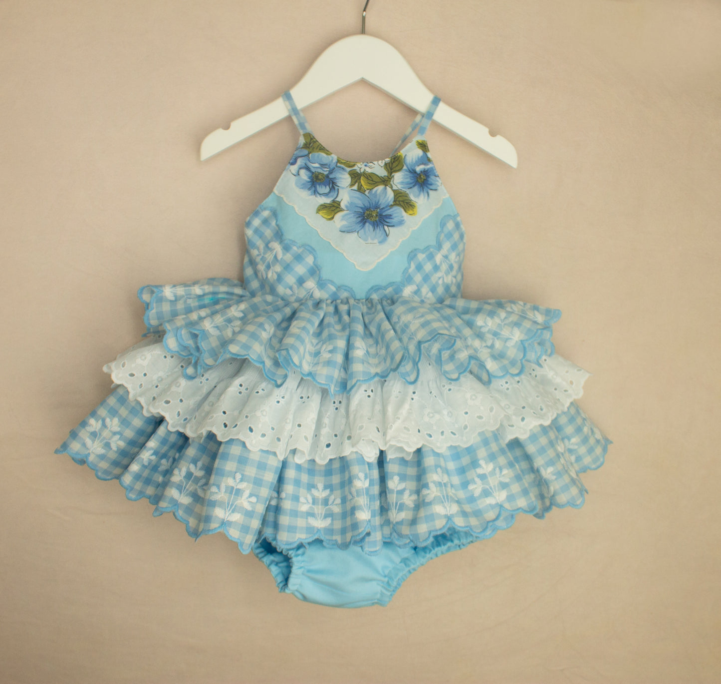 Gingham Blues | Spring vintage custom