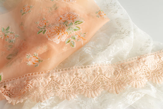 Apricot roses | Vintage Summer custom
